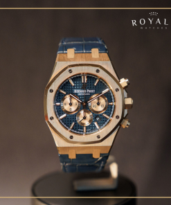 Audemars Piguet Royal Oak Ouro Rose - Blue Dial