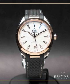 Omega Seamaster Aquaterra Aço e Ouro Rosé