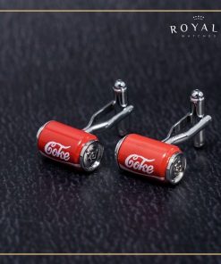 Abotoaduras Coca-Cola