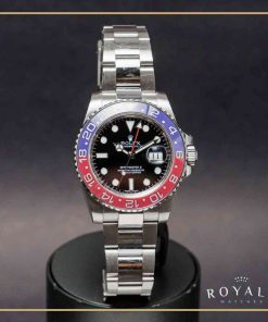 Rolex GMT Master II - Pepsi - Ouro Branco